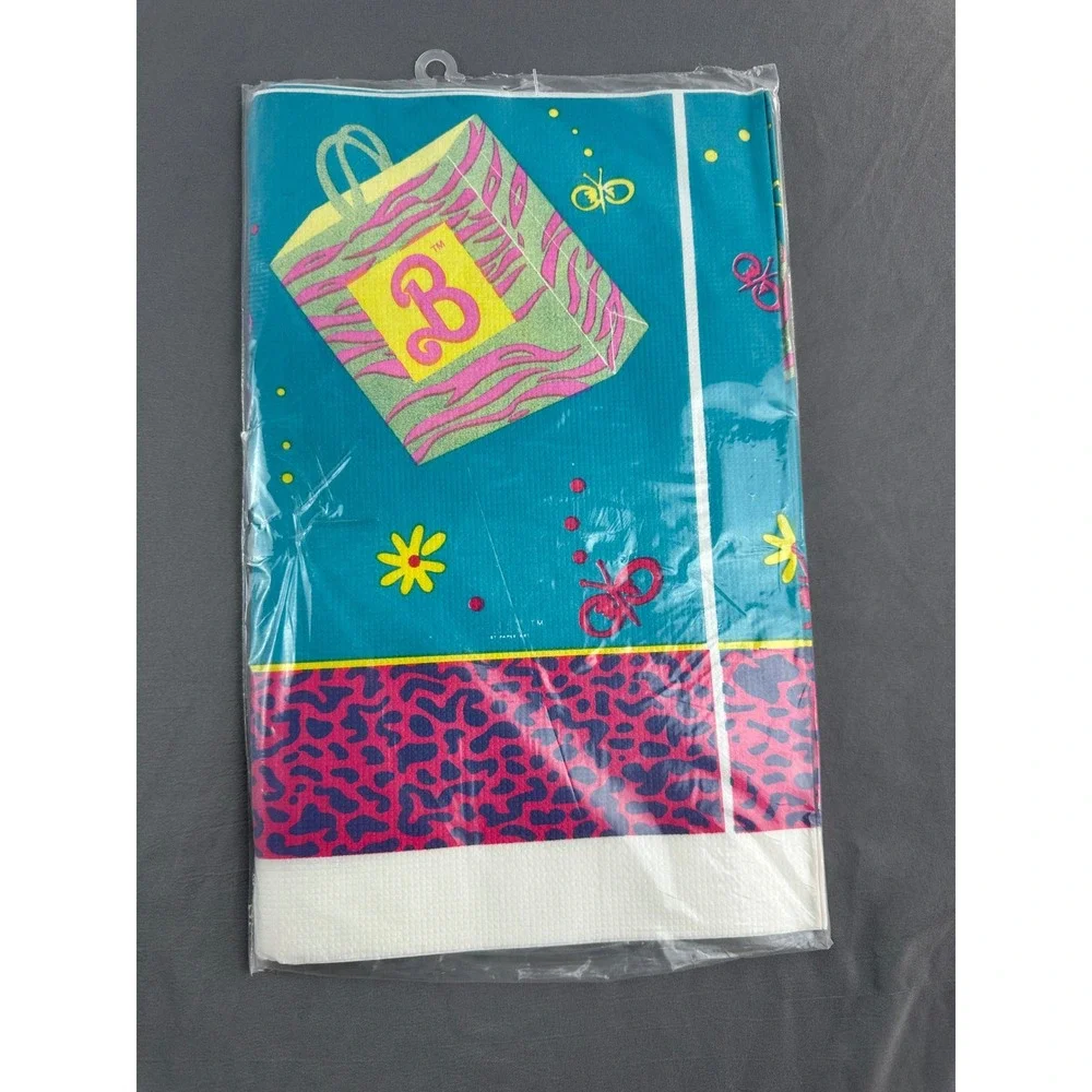80's‎ Barbie Retro Table cloth 52x96in NOS